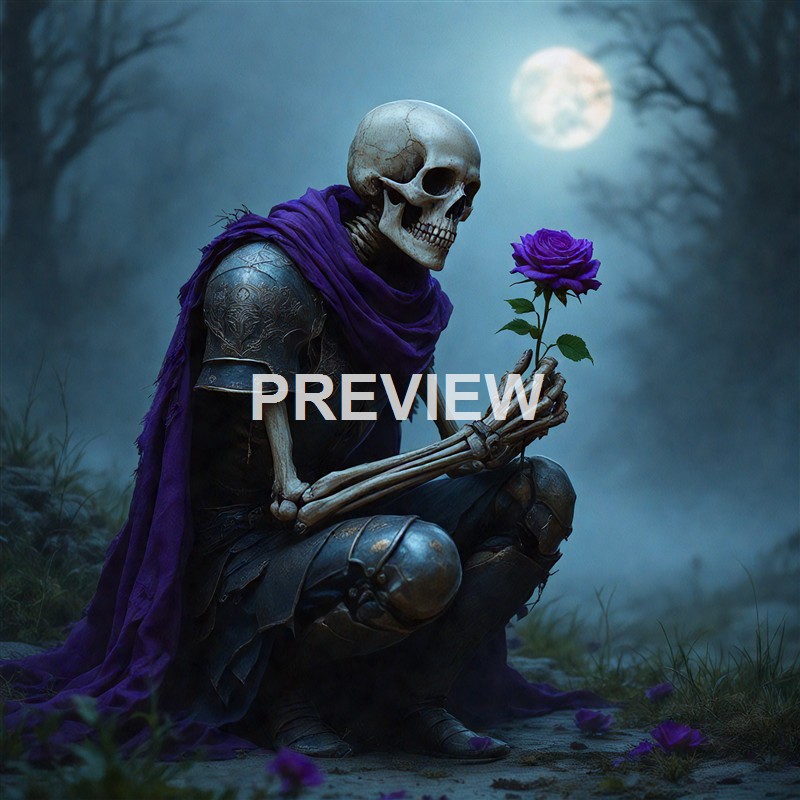 a-skeleton-dressed-as-a-warrior-sits-on-a-knee-his-he (1)_00002__result